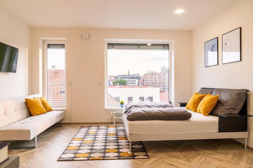 Brno Center View Apartement B - With Self Check-In Exterior foto